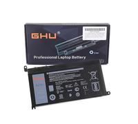 Ghu Reemplazo de batería Nueva para WDX0R WDXOR 42 WH 11.4V Compatible con DELL Inspiron 13 5368 5378 15 5565 5567 5568 5578 17 5765 5767 7368 7378 7560 7570 7579 7569 P58F 3CRH3 T2JX4 FC92N