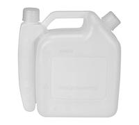 Ghulumn Botella de Mezcla de Combustible de 1.5 litros y 2 Tiempos Negro Plástico Gasolina