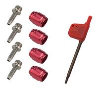 Ghulumn Kit de Conexión de Aceite de Inserción de Oliva para Bicicleta para Avid Sram, Hidráulico para Bicicleta, Manguera de Freno Stealthama, Instalación Rápida