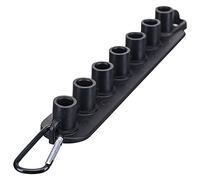 Ghulumn - Portaescobillas para limpiador, contiene 7 puntas de boquilla con conexión de 1/4 pulgadas (boquillas)