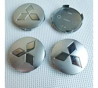 GHXSport 4 Uds Tapas centrales, para ajero V73 V75 V77 V78 Montero 81mm Tapa Central de Rueda Repuesto de Llantas a Prueba de Polvo tapacubos Accesorios