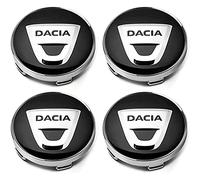 GHXSport 4 Uds Tapas centrales, para Dacia Duster Logan Dokker Lodgy 56/60mm Tapa Central de Rueda Repuesto de Llantas a Prueba de Polvo tapacubos Accesorios