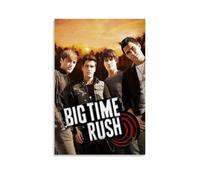 GHYFRD Póster decorativo de Big Time Rush para pintar sobre lienzo, brillante y hermoso, adecuado para oficina, dormitorio, pintura decorativa para crear el ambiente adecuado, estilo sin marco, 30 x