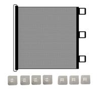 Ghygetrich Gateras para Puertas, Gatera Barrera para Perros Malla para Gatos Puerta Seguridad Perros Valla para Perros 110 * 95cm