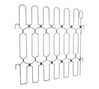 Ghygetrich Gateras para Puertas, Gatera Puerta para Perros Barrera para Perros Malla para Gatos Vallas para Perros Rejas de Hierro 78x78cm