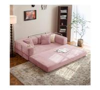Ghygetrich Puff Cama, Sofa Comprimido Sofa Cama Plegable Sofa 3 Plazas Oferta Sofa Modular Sofas Cama Sofa Espuma Comprimida Pink 150 * 100 * 70cm