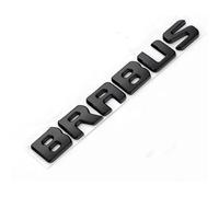 GHYRGBEE Emblema del automóvil para Smart Brabus, Emblema de la Insignia Letras del Logotipo Capó Lateral del automóvil Maletero Exterior,A