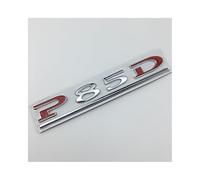 GHYRGBEE Emblema del automóvil para Tesla Model 3 S X Y, Emblema de la Insignia Letras del Logotipo Capó Lateral del automóvil Maletero Exterior,B