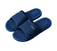 GHYUB Chanclas De Masaje para Hombre Masaje, Zapatillas De Ducha Mujer, Sandalias De Playa Mujer, Slippers para Mujer SandaliasZapatos De Ducha Super Soft Hogar (Color : Blue, Size : EUR44-45)