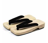GHYUB Zuecos De Madera Japoneses, Sandalias, Pantuflas, Chanclas De Madera, Sandalias De Tiras, Pantuflas De Verano, Zapatos Casuales, Chanclas De Madera, Sandalias, Pantuflas