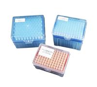 GHZHANG Caja de PP con Puntas de Filtro, 1 Juego de Laboratorio 10/20/100/200/1000ul sin ADN, enzima de ARN, sin Fuente de Calor, Disponible en Uso General(10ul Tips and Box)
