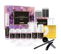 Ghzste 2 en 1 Lash Lift Kit de Laminación de Cejas, Cejas y Tint Kit - Laminación de Pestañas - Kit de inicio para brows de ojos completos y pestañas más largas
