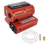 Ghzste 2 en 1 portátil al aire libre quemador de Butano calefacción 1300 W 90 G/H camping calefacción de emergencia de gas quemador portátil más caliente para calentar la estufa