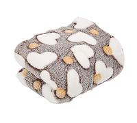 Ghzste Cama suave para hámster, cojín polar cálido para hámster, cama polar suave y cómoda para pequeños animales de compañía, mantiene a los animales calientes con muletón de coral (Me encanta el