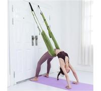 Ghzste Correa de Estiramiento de Pierna, Cinturón de Yoga Elástico, Banda Elástica, Entrenador de Flexibilidad Backbend Assist para Danza Aérea Yoga Ballet Ejercicio de (Tamaño Libre)
