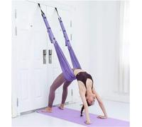 Ghzste Correa de Estiramiento de Pierna, Cinturón de Yoga Elástico, Banda Elástica, Entrenador de Flexibilidad Backbend Assist para Danza Aérea Yoga Ballet Ejercicio de (Tamaño Libre)
