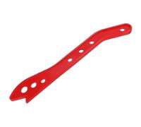 Ghzste Hoja de sierra, palo de empuje, herramienta de seguridad para carpintería, ABS rojo, instrucciones de agarre para mesa, router y más, con control adicional para piezas estrechas
