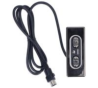 Ghzste Interruptor reclinable eléctrico para sofá, revestimiento ABS, control de motor doble con puerto de carga USB