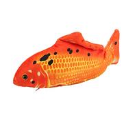 Ghzste - Juguete de pescado para gatos, juguete de gato interactivo recargable USB, juguete de simulación realista, realista claro, seguro y no para tu gatito