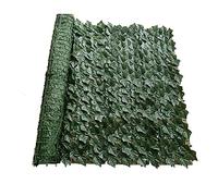 Ghzste - Pantalla de privacidad artificial, pantalla de valla de Ivy artificial, alfombra de genes falsos protegidos por UV para (0,5 x 3 metros)
