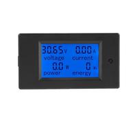 Ghzste PEACEFAIR PZEM-051 DC 8.0-100V Voltímetro Digital Amperímetro Pantalla LCD Voltímetro Voltímetro Pantalla LCD Tensión, Corriente Corriente Potencia, Medidor de Energía con Corriente para