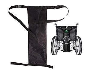 GHzzY El portabotellas de oxígeno Cabe en una Silla de Ruedas - Bolsa de Cilindro de oxígeno - Bolsa de Tanque de oxígeno de Silla de Ruedas para Botella de Cilindros D y E