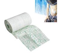 GHzzY Protector de Ducha - Apósito Adhesivo estéril para heridas - Cinta Adhesiva de Rollo de película Transparente Impermeable desechable (20 cm x 10 m)