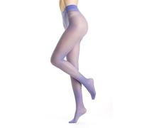 Gi&Gi Medias Mujer 20 Den, Veladas Il Top del Top, Transparentes Todo Desnudo, N,1270, Azul Turquesa, S/M