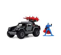 GI Joe 1:32 Cobra Commander Stinger Coche De Fundición Y Figura