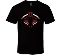 GI Joe Cobra T Shirt Black(X-Large)