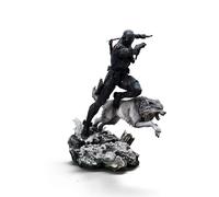 Gi joe estatua 1/10 art scale snake eyes 23 cm