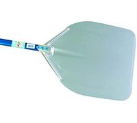 GI.Metal. eta016 pala para pizza, Rectangular, Aluminio, 37 cm, Color Plateado