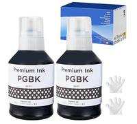 GI51 Tinta Compatible con Canon GI-51 Botella de Tinta Multipack para Pixma G1520 G1560 G2520 G2560 G3520 G3560 G1530 G2570 G4570 G3570 G5050 G6050 G7050 GM2050 GM4050（2-Pack 2Negro