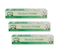 GIA - Tubo Pasta de Ajo Concentrado, Producto Italiano, Crema al Gusto, Listo para usar, 90gr (Paquete de 3)