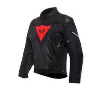 GIACCA MOTO DAINESE SUPER SPRINT D-DRY - 48, BLACK-BLACK-RED LAVA