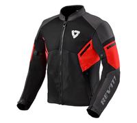 Giacca Moto Estiva Traforata Revit GT-R AIR 3 Negro Rojo Talla L