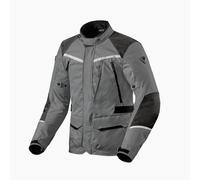 Giacca Moto Invernale Impermeabile Revit Voltiac 3 Grigio Black Taglia S