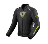 Giacca Moto Invernale REV'IT Sprint H2O Nero Giallo Impermeabile Taglia L