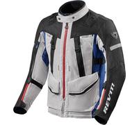 Giacca Moto Invernale Sfoderabile Revit Sand 4 Silver Blu Talla XXL