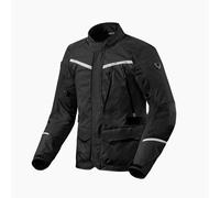 Giacca Moto Invernale Sfoderabile REV'IT Voltiac 3 Black Silver, Talla M