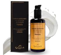 Giacomo B - Loción Corporal Perfumada con Aceite Esencial de Nardo y Té Verde - Crema Hidratante para Cuerpo y Manos para una Piel Suave y Nutritiva - 200 ml