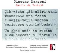 Giacomo Manzoni : Parole da Beckett. Rado, Angius.