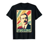 Giacomo Puccini Colores Vintage Camiseta