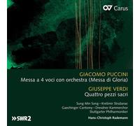 Puccini, Verdi : Œuvres vocales sacrées. Song, Strazanac, Rademann.