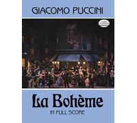 Giacomo puccini: la boheme (dover full score) (Dover Opera Scores)