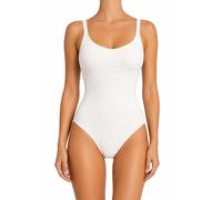Giadamarina Haideah by Costume Entero Copas Forradas Tejido Operado Lurex Made in Italy, Color blanco., 50