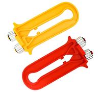 GIAK Tensor de Alambre de Colmena Herramientas Engarzadora 2 Piezas Colmena Marco Tensor Crimp Cable para Conectar Alambre De Hierro O Alambre De Acero Inoxidable Al Marco Del Nido