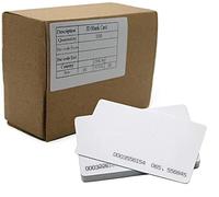 Gialer 100 tarjetas de proximidad RFID sin contacto, 125 kHz, tarjeta de identificación inteligente de 0,8 mm de grosor, para sistema de control de acceso y ataque de tiempo y acceso a la puerta