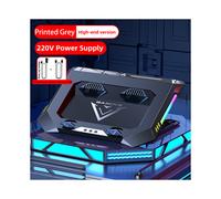 (Giallo) Debido al soporte de raffreddamento USB para computadora portátil de grandes dimensiones para