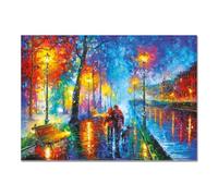 Giallobus - Cuadro - Melodía de la noche - Vidrio acrílico - 100L x 70l cm - Listo para colgar - Cuadros modernos